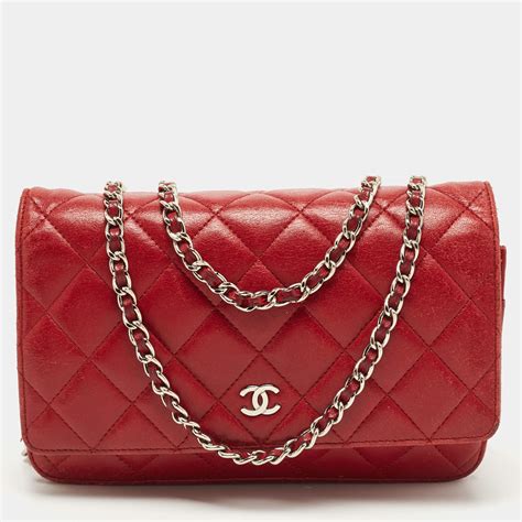 chanel quilted|chanel quilted wallet on chain.